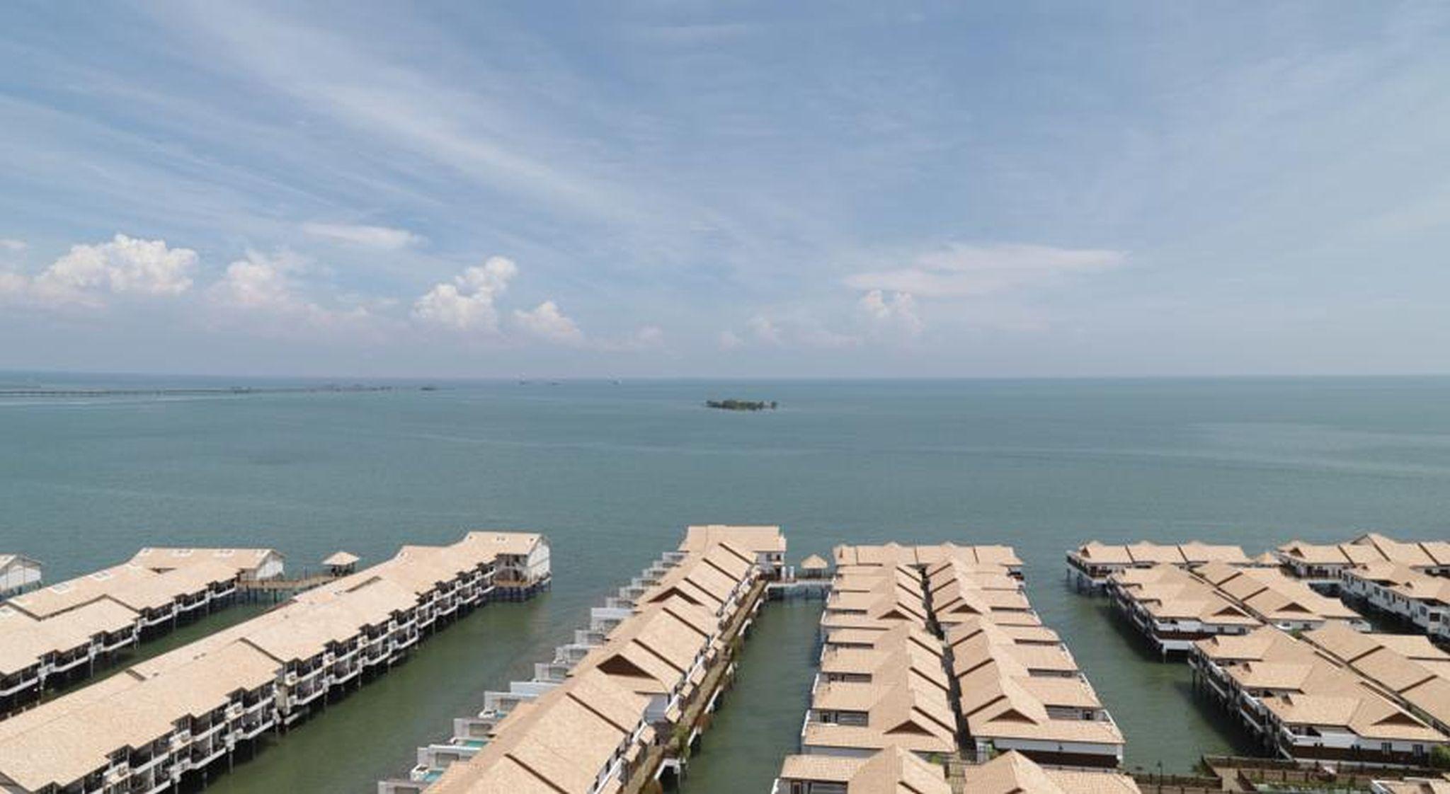 แกรนด์ เลซิส พอร์ท ดิคสัน Hotel พอร์ตดิ๊กสัน ภายนอก รูปภาพ The floating homes of the resort